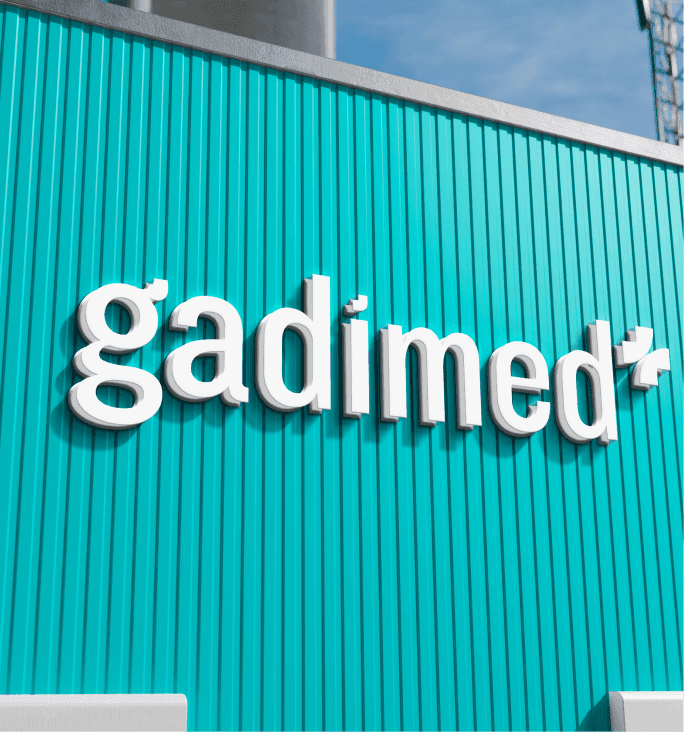 GadiMed — 3D Building Signage